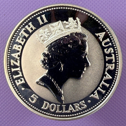 Moneda Kookaburra Australia 1991 BU