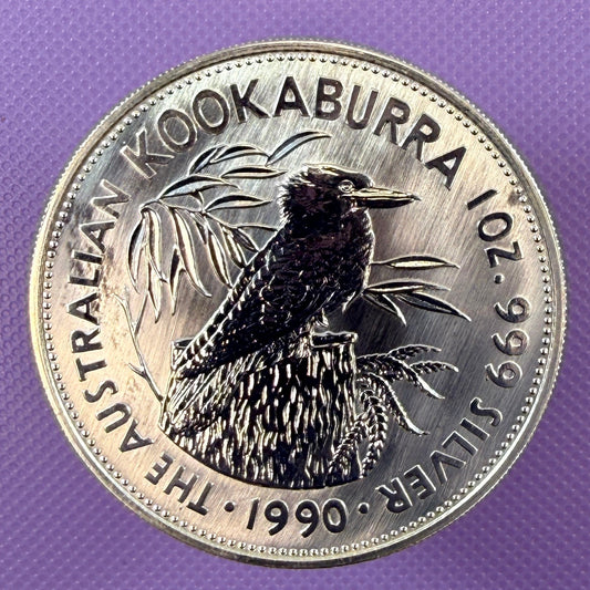 1990 Australia Kookaburra Coin BU New