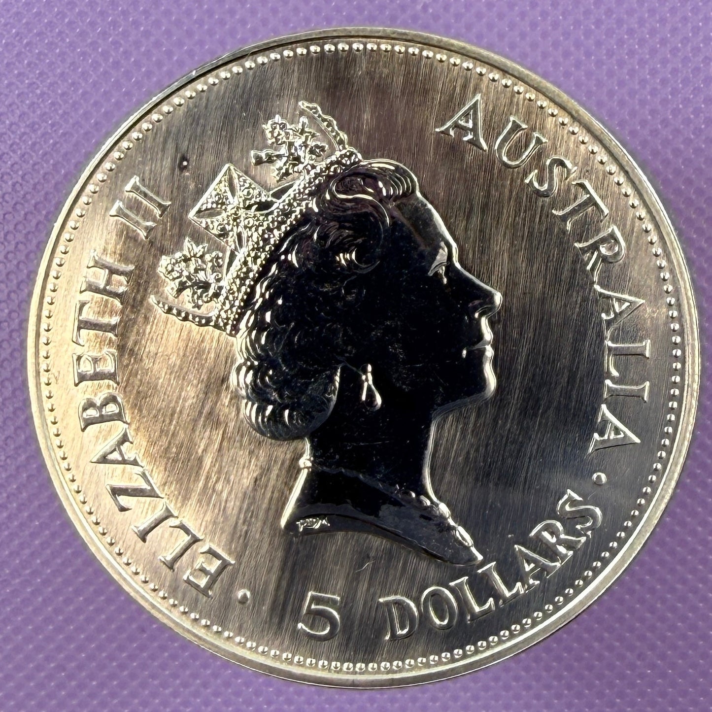 1990 Australia Kookaburra Coin BU New