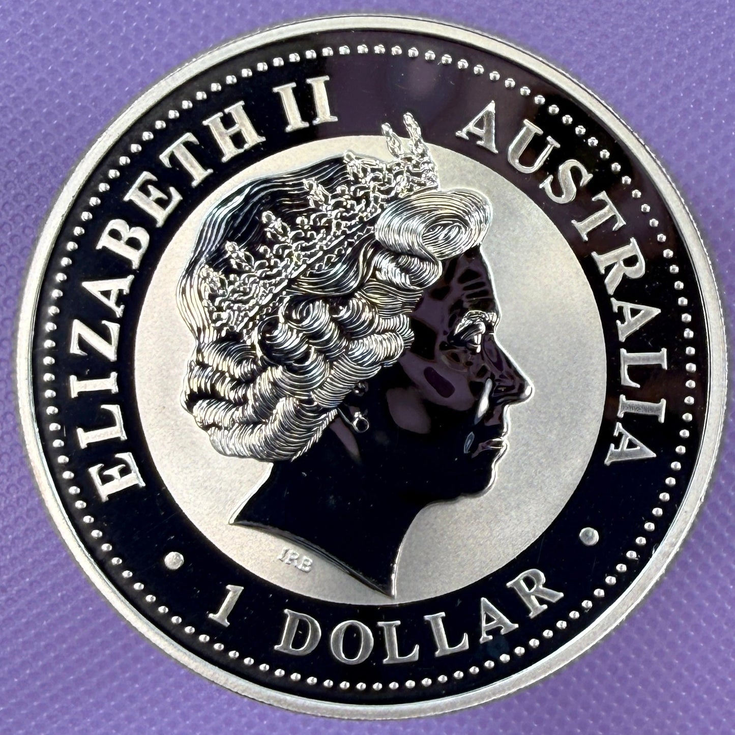 Moneda Kookaburra de Australia de 2001 BU