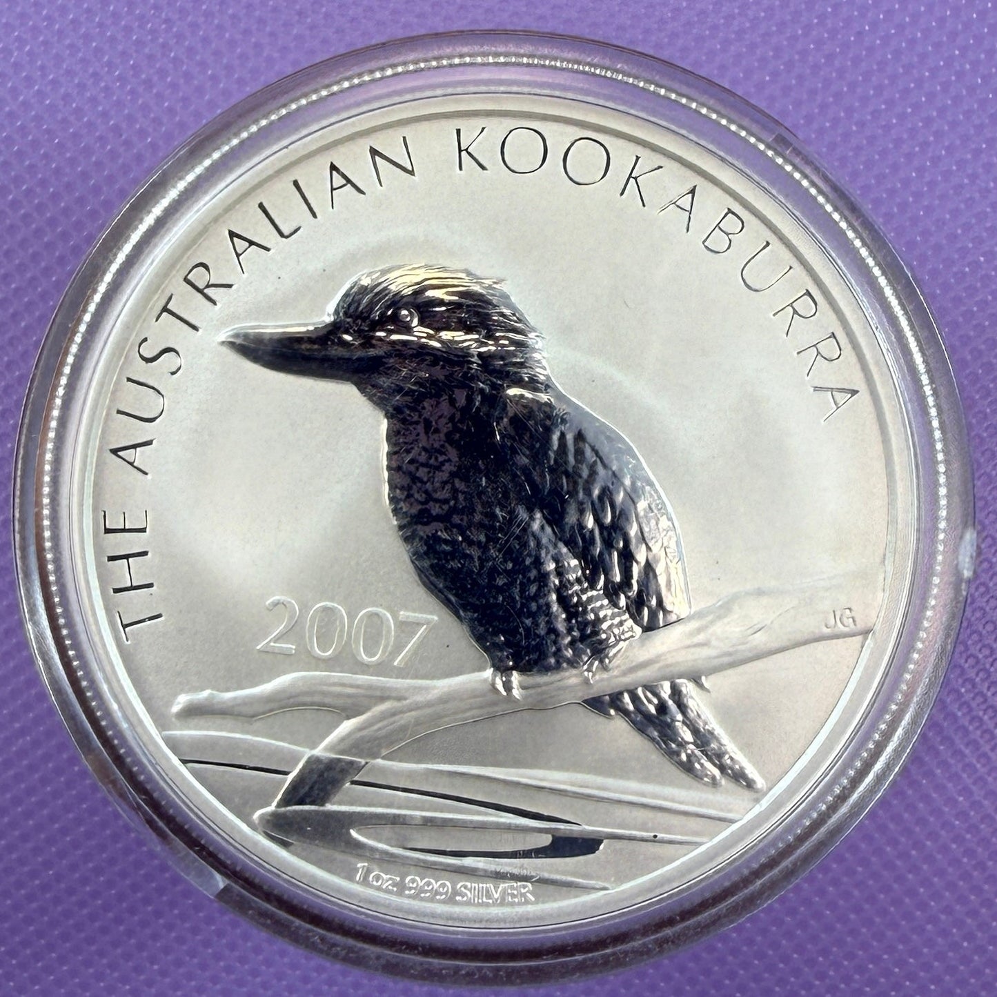 2007 Australia Kookaburra Coin BU