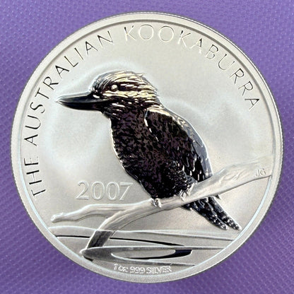 2007 Australia Kookaburra Coin BU
