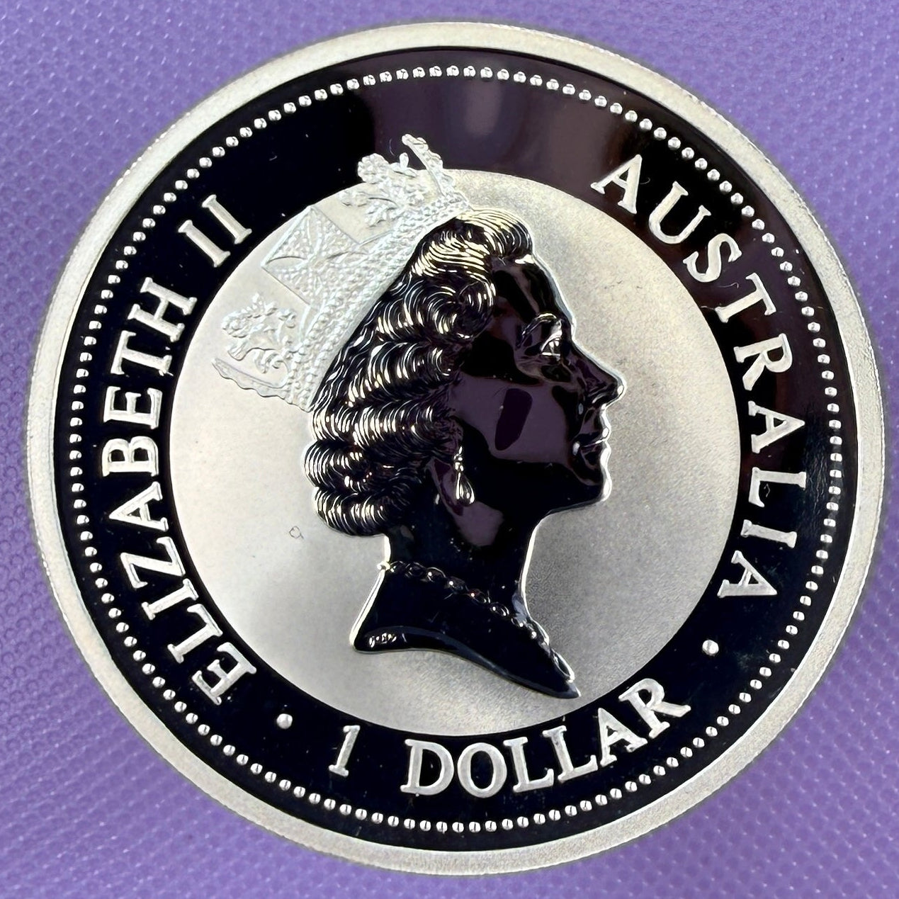 1997 Australia Kookaburra Coin BU