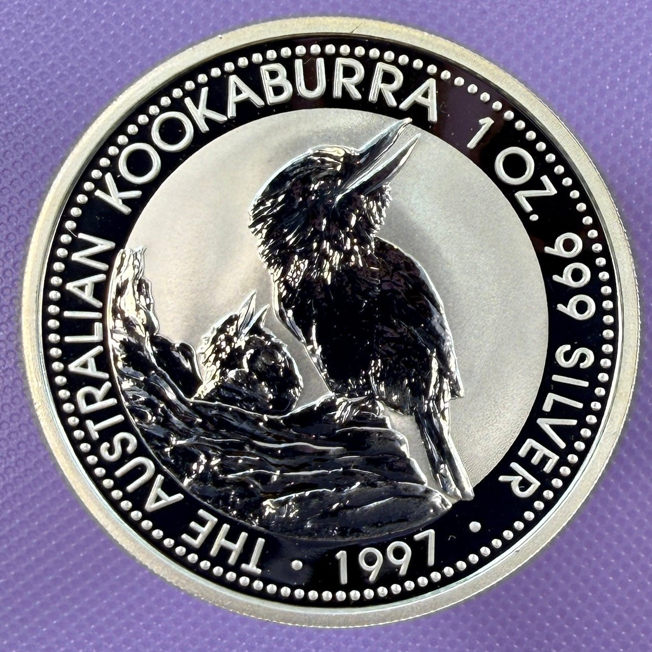 1997 Australia Kookaburra Coin BU