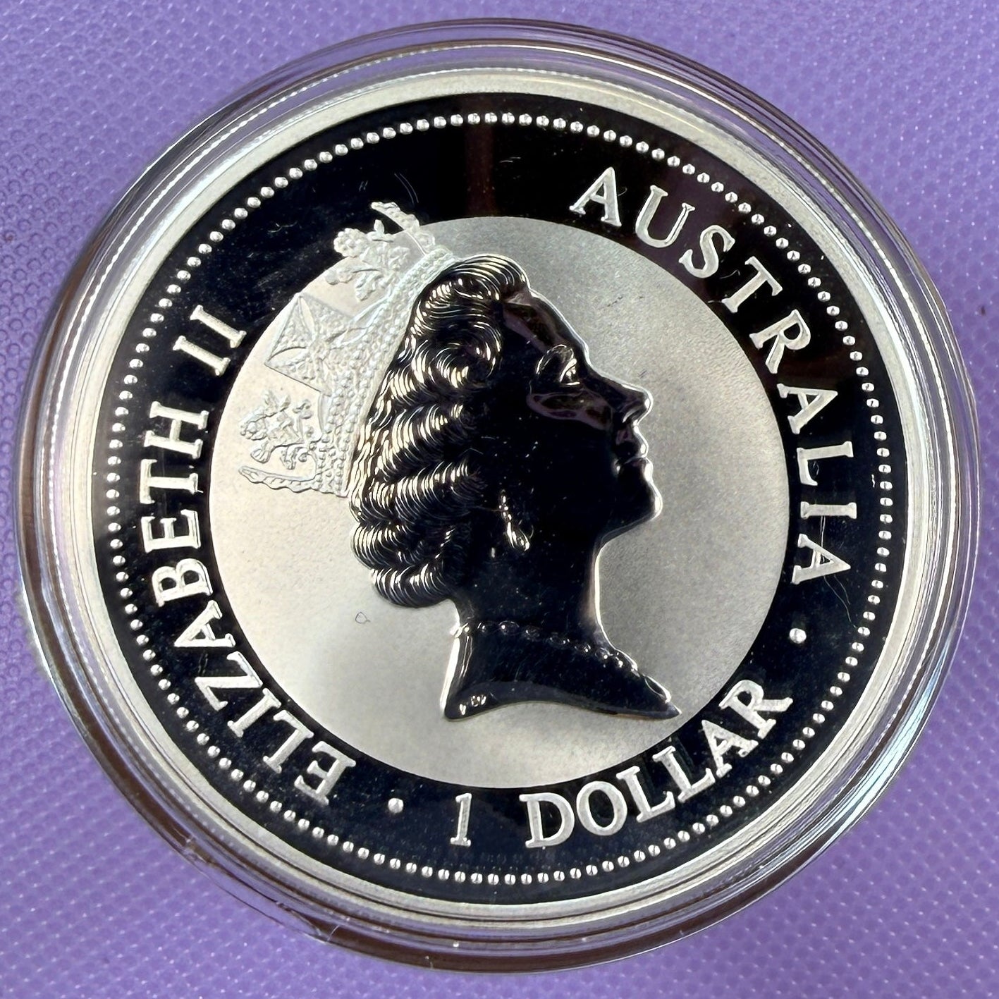 1997 Australia Kookaburra Coin BU