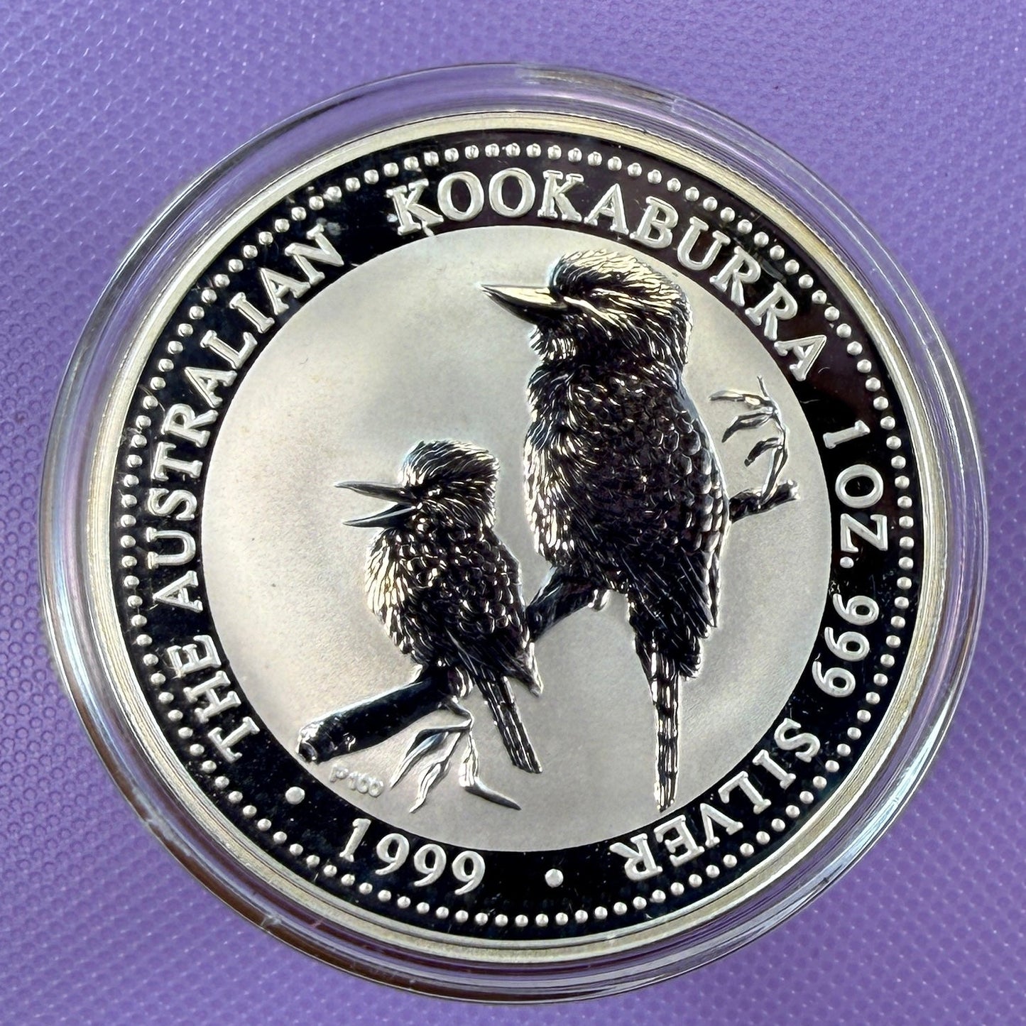 1999 Australia Kookaburra Coin BU