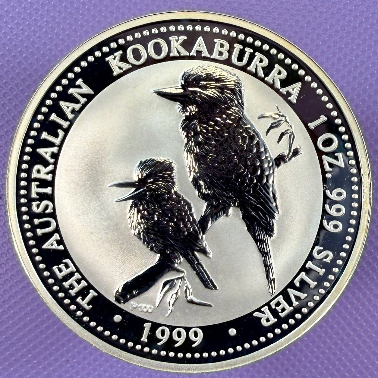 1999 Australia Kookaburra Coin BU