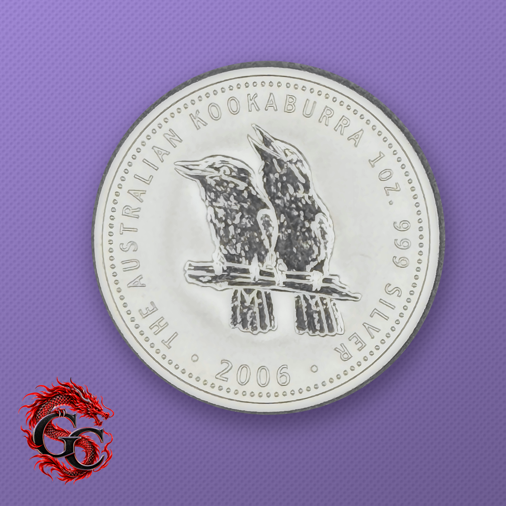 2006 Australia Kookaburra 1 oz Silver - Reverse
