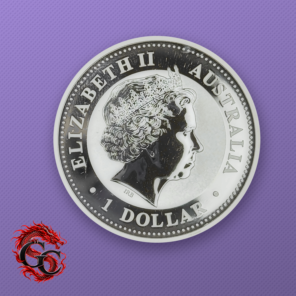 2008 Australia Kookaburra 1 oz Silver - Obverse