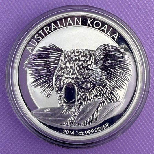 2014 Australia Koala Silver Coin BU
