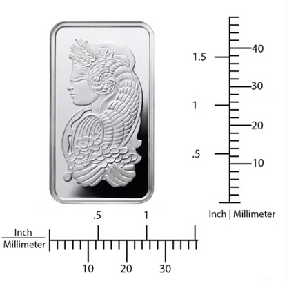 PAMP Suisse Lady Fortuna 1 oz .999 Silver Bar in Assay