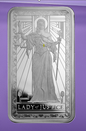 PAMP Lady of Justice Collectible Silver Bar in Capsule