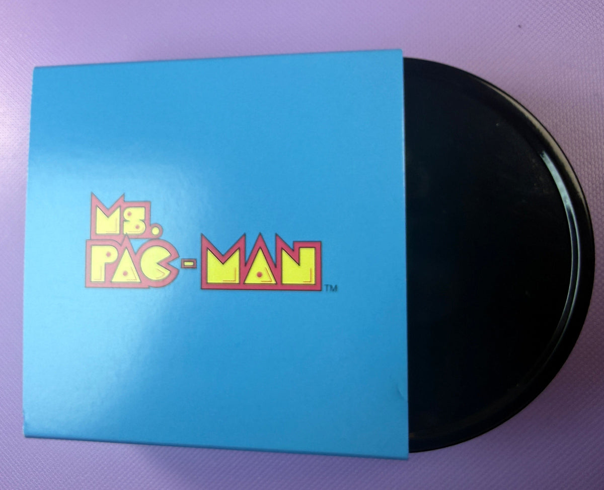 2022 Niue Ms. PAC-MAN 1 oz Silver Colorized Proof Shaped Coin – Box & COA