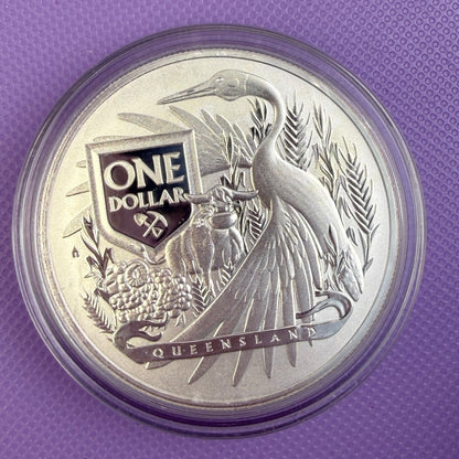 2023 Escudo de Armas de Queensland Escudo de Armas de Queensland 1 oz