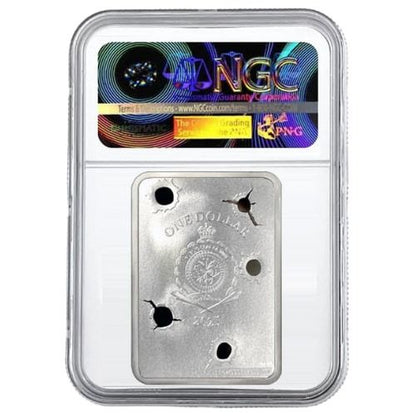 2025 Niue Uncle Sam Primed $1 1 oz .999 Silver Reverse Proof 9mm Primer NGC PF70