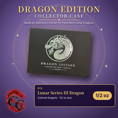 Dragon Display Case, Series III for 1/2 oz Dragons (2024)