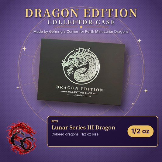 Dragon Display Case, Series III for 1/2 oz Dragons (2024)