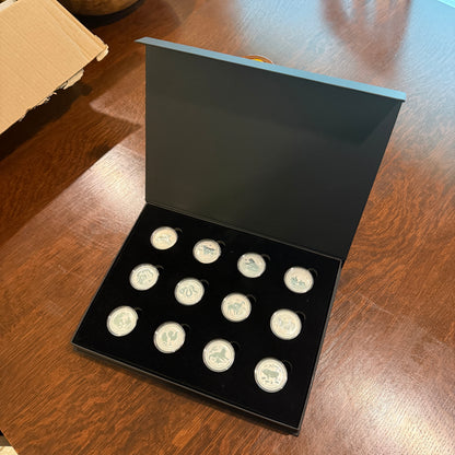 Australian Lunar Silver Coin Storage Box – 1 oz – Series II Capsule Edition