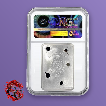 2025 Niue Uncle Sam Primed $1 1 oz .999 Silver Reverse Proof 9mm Primer NGC PF70