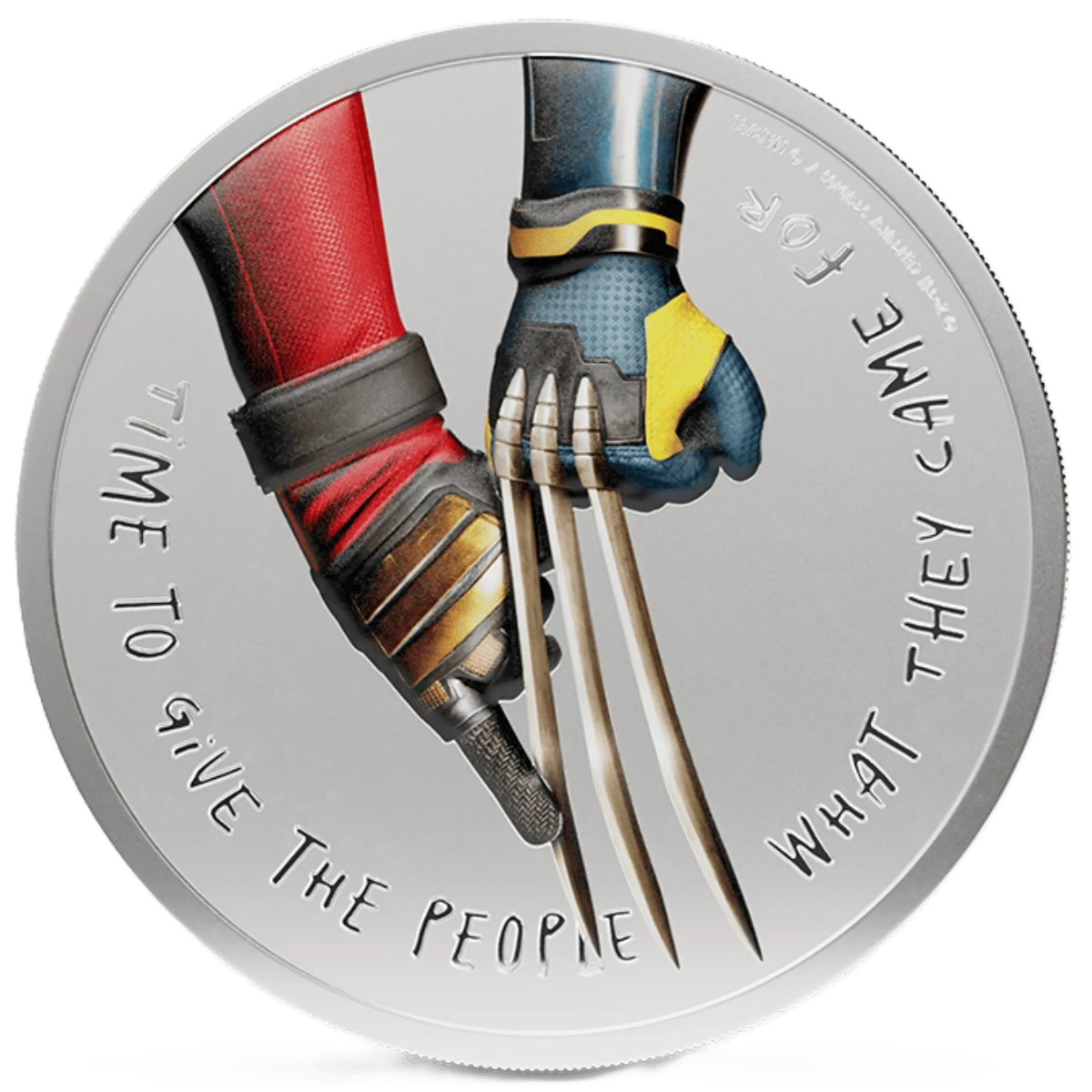 2026 Deadpool 1 oz Silver Matte Proof Round