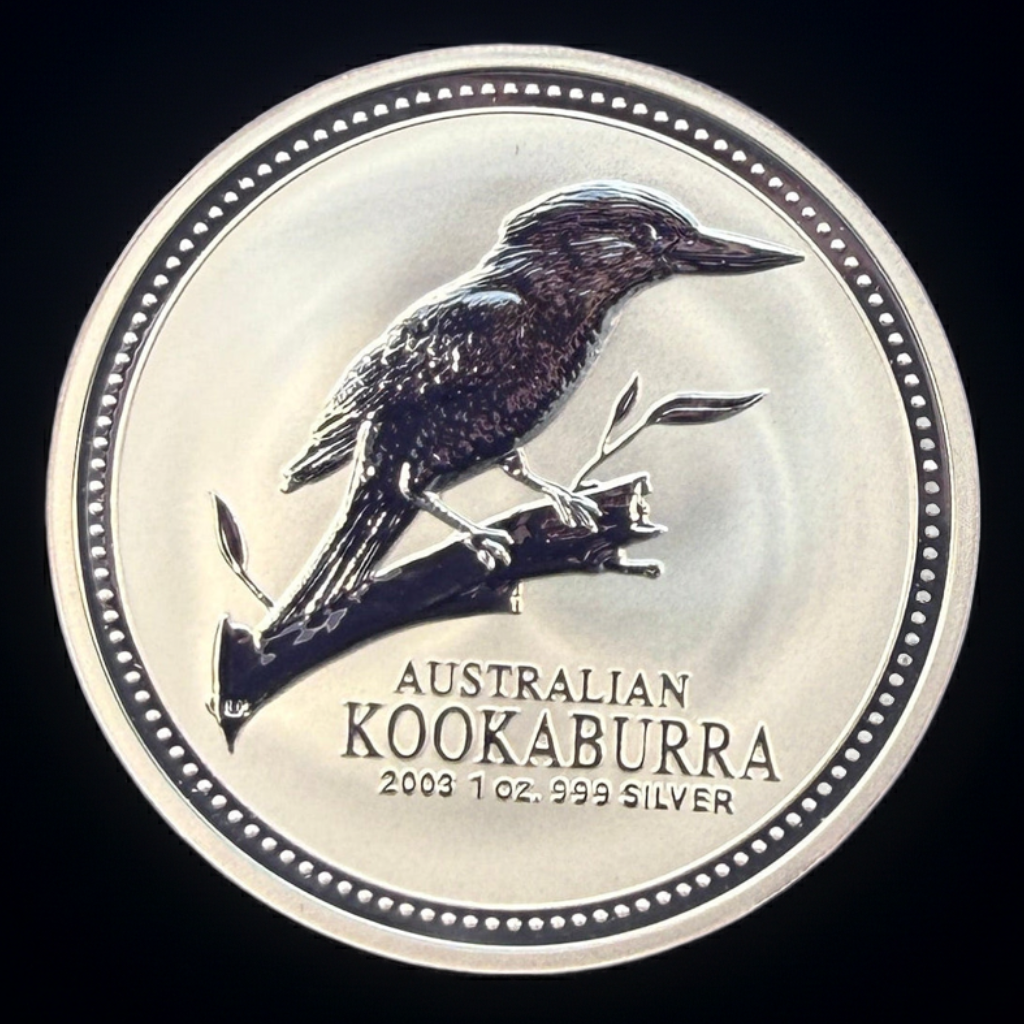 2003 Australia Kookaburra 1 oz Silver Coin .999 Fine Silver Coin