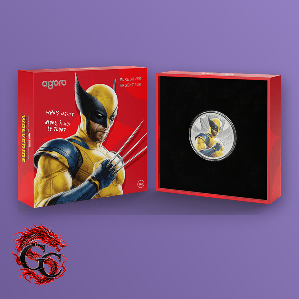 2026 Wolverine 1 oz Silver Matte Proof Round