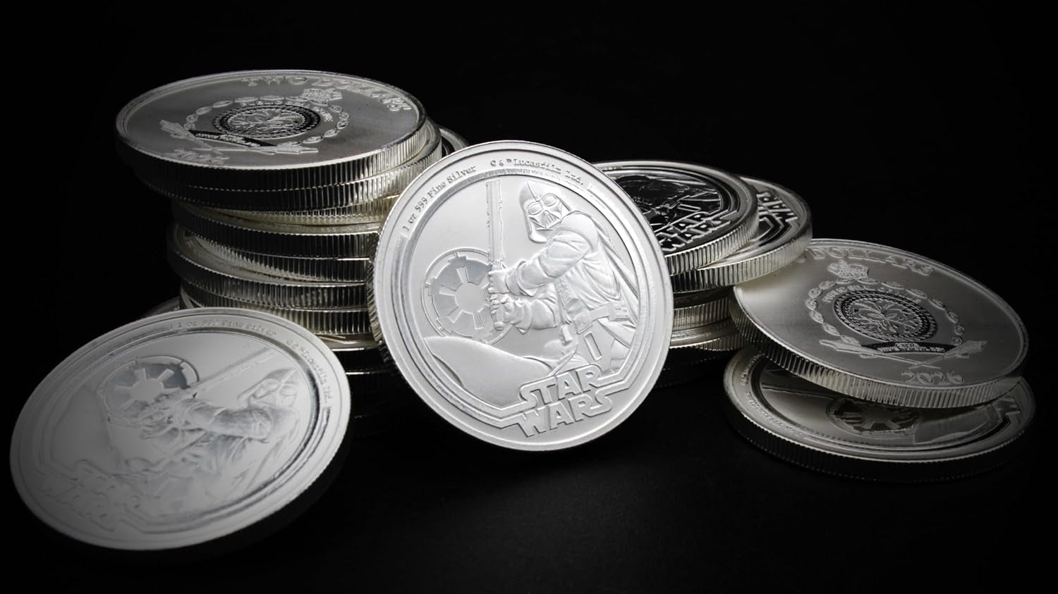 2026-1 Oz Niue Silver Star Wars Darth Vader Coin $2 Seller BU | Brilliant Uncirculated with Certificate of Authenticity