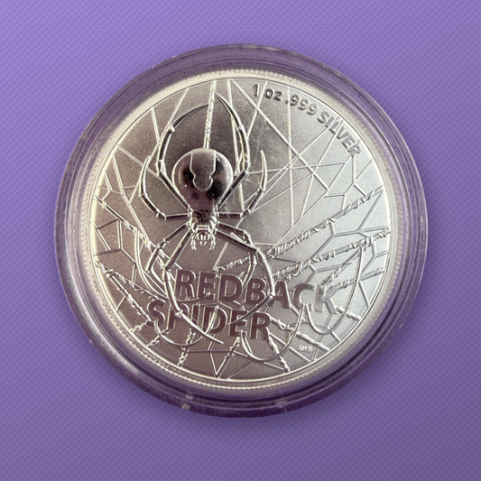 2020 Australia Redback Spider $1 1 oz .999 Silver Coin BU