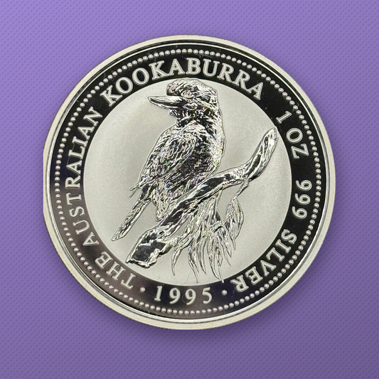 1995-P Australia Kookaburra $1 1 oz .999 Silver Coin BU