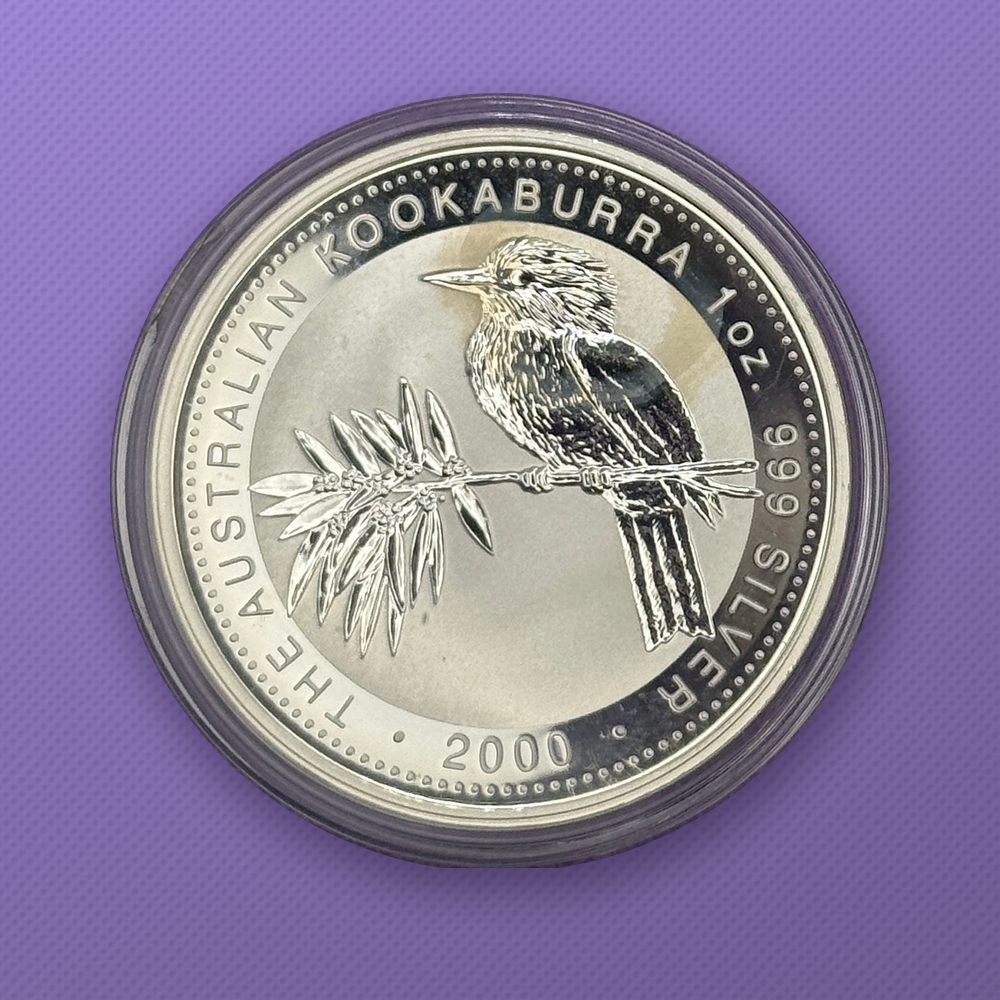 2000-P Kookaburra $1 1 oz .999 Silver Coin Business Strike