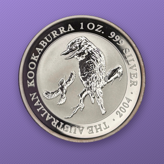 2004-P Australia Kookaburra $1 1 oz .999 Silver Coin BU