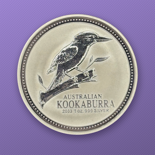 2003-P Australia Kookaburra $1 1 oz .999 Silver Coin BU
