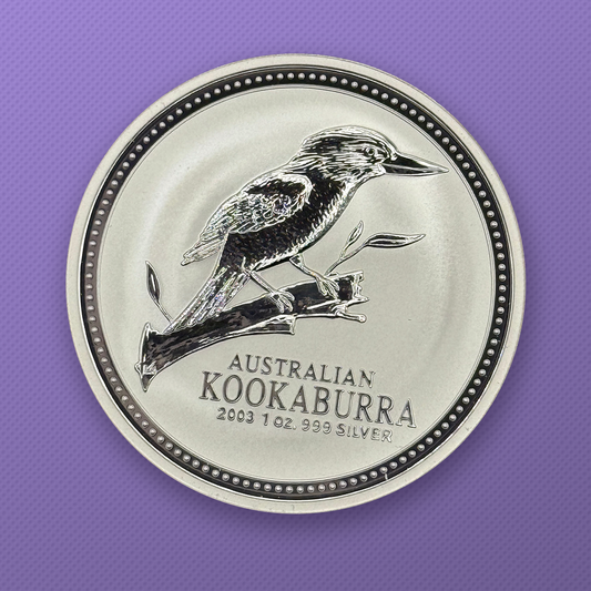 2003-P Australia Kookaburra $1 1 oz .999 Silver Coin BU