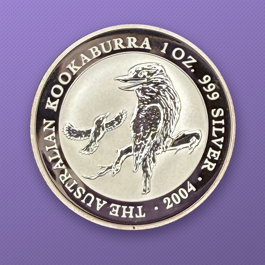 2004-P Australia Kookaburra $1 1 oz .999 Silver Coin BU