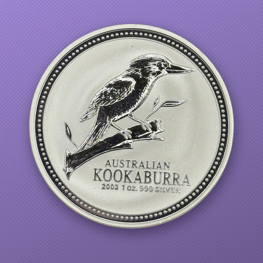 2003-P Australia Kookaburra $1 1 oz .999 Silver Coin BU