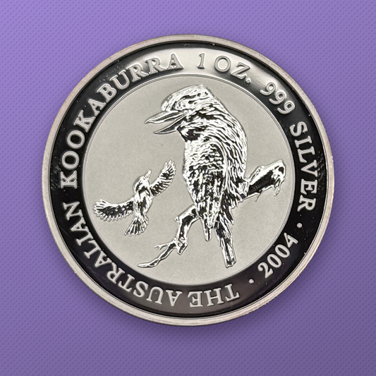 2004-P Australia Kookaburra $1 1 oz .999 Silver Coin BU