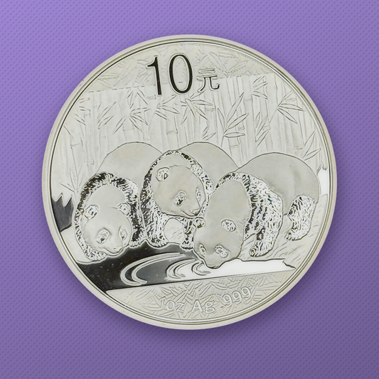 2013 Silver 1 oz China Panda BU