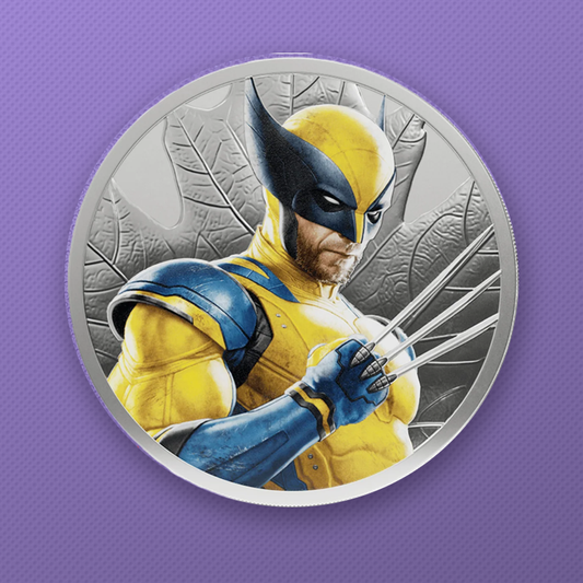 2026 Wolverine 1 oz Silver Matte Proof Round
