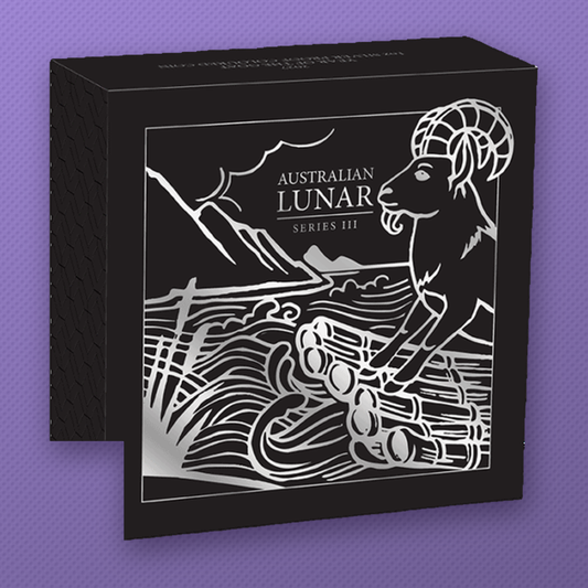 2027-P Lunar Series III Goat 1 oz Colorized Proof w/ Box & COA #2813