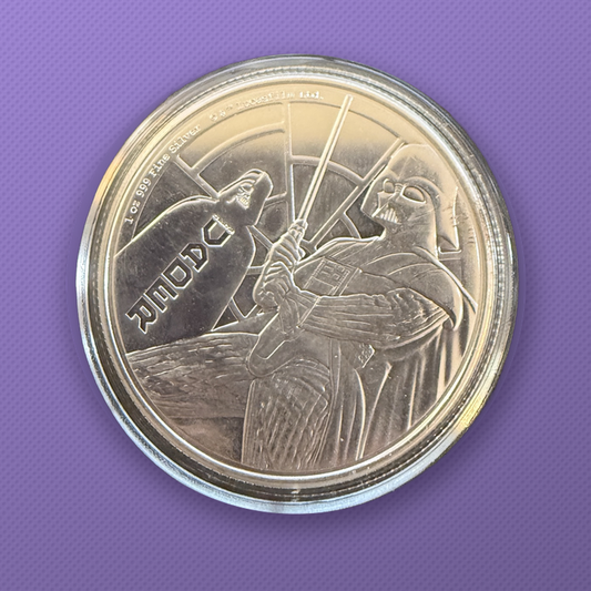 Niue 2022 $2 Star Wars Classic Darth Vader 1 oz .999 Silver