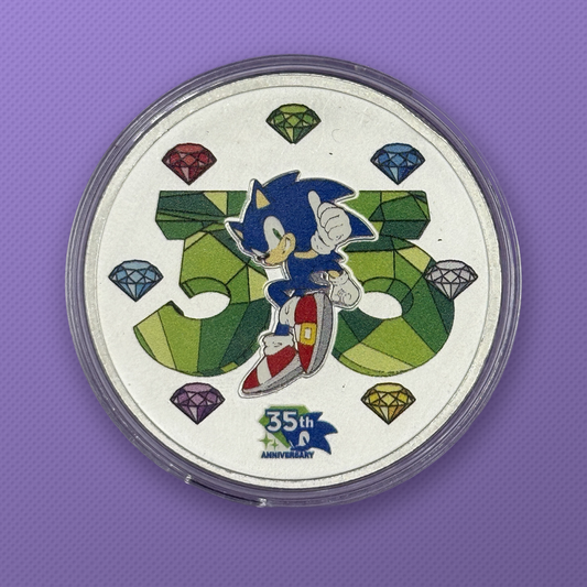 Sonic the Hedgehog Unlimited Possibilities 1 oz .999 Silver