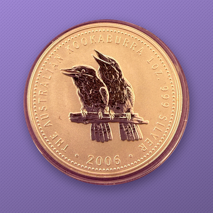 2006-P Australia Kookaburra $1 1 oz .999 Silver Coin BU