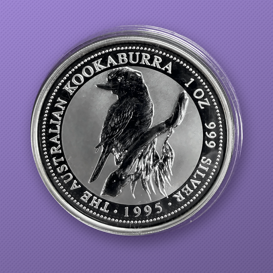 1995-P Australia Kookaburra $1 1 oz .999 Silver Coin BU