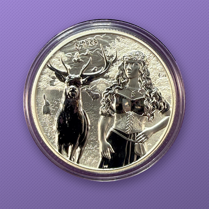 2023 Germania Mint Valkyries Ostara Silver Coin with COA