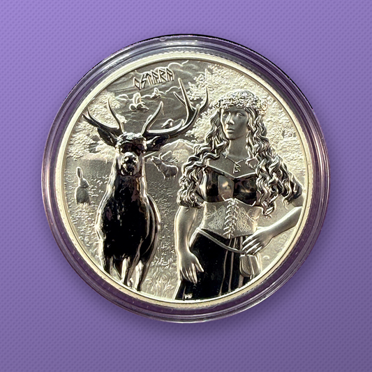 2023 Germania Mint Valkyries Ostara Silver Coin with COA