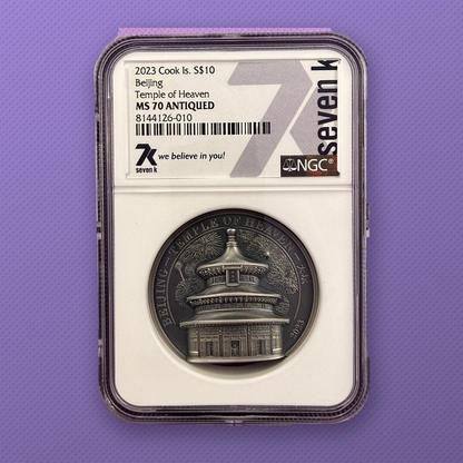 2022 Modern Collectibles 2023 Cook Is. Bejing 2 oz BU