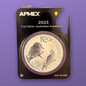 2023-P Australia Kookaburra $1 1 oz .9999 Silver Coin MintDirect blister