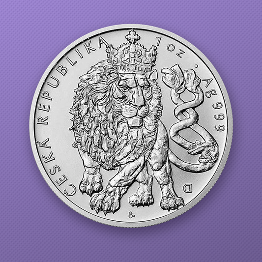 2026 Niue Czech Lion 1 oz Silver Coin BU