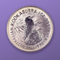 1990-P Australia Kookaburra $5 1 oz .999 Silver Coin BU