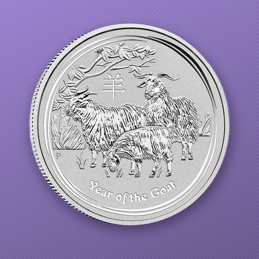 2015-P Australia Lunar Series II Goat 1/2 oz from Roll
